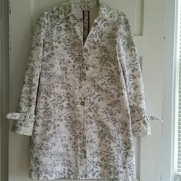 Isaac Mizrahi Jackets & Blazers - Rainjacket, Isaac Mizrahi, cotton toile